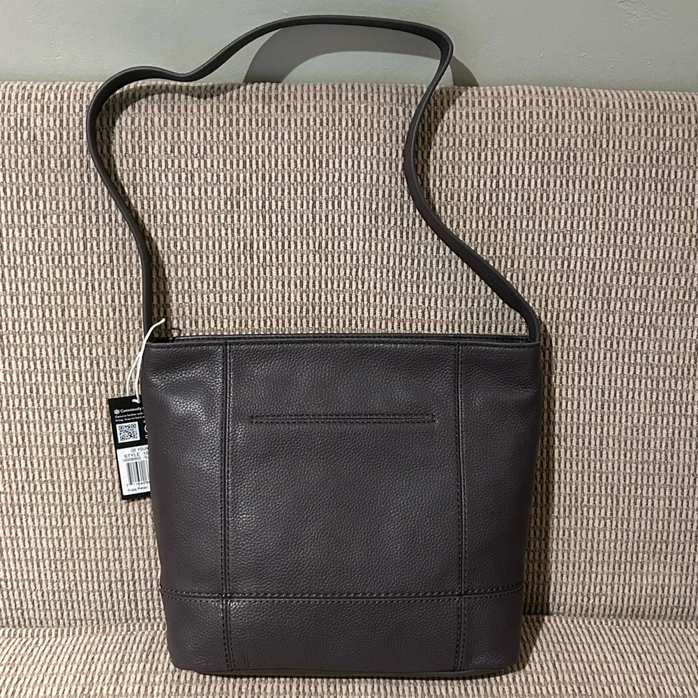 THE SAK Deep Indigo Genuine Leather De Young Hobo Shoulder Bag NWTS